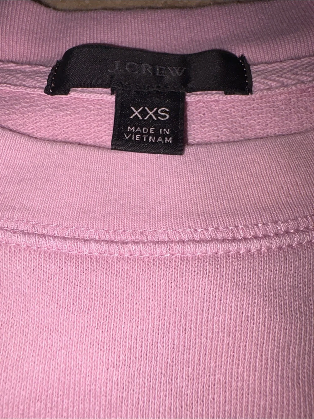 J. Crew Light Pink Crewneck Sweater